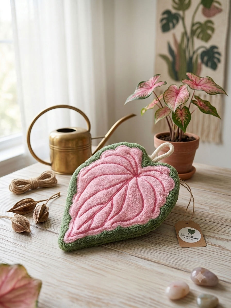 Caladium leaf cleaning cloth NEW