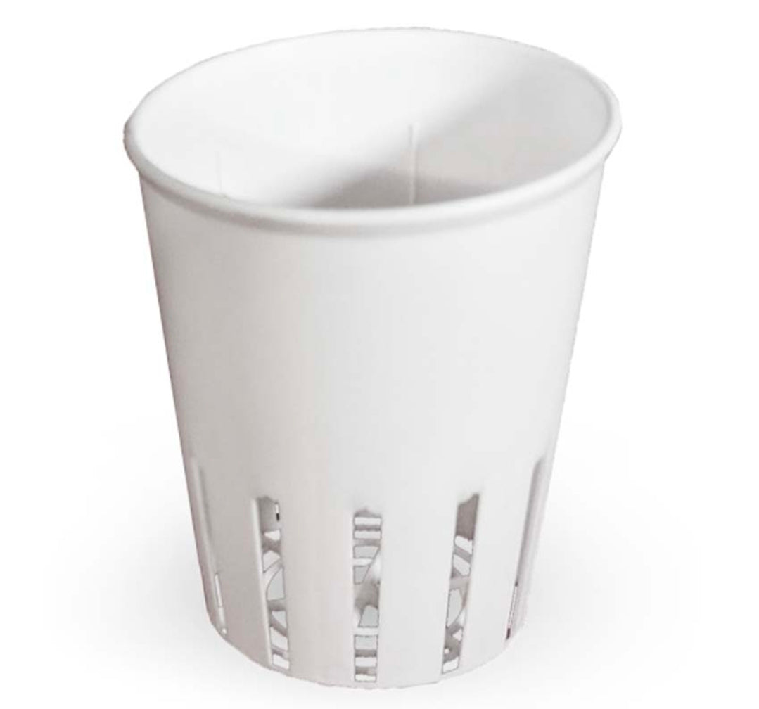 Hydroponic grow pots 60mm slotted grow pots