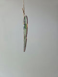 Gum Leaf water drop copperHandcrafted leadlight sun catcher glass gum leaf 🍃