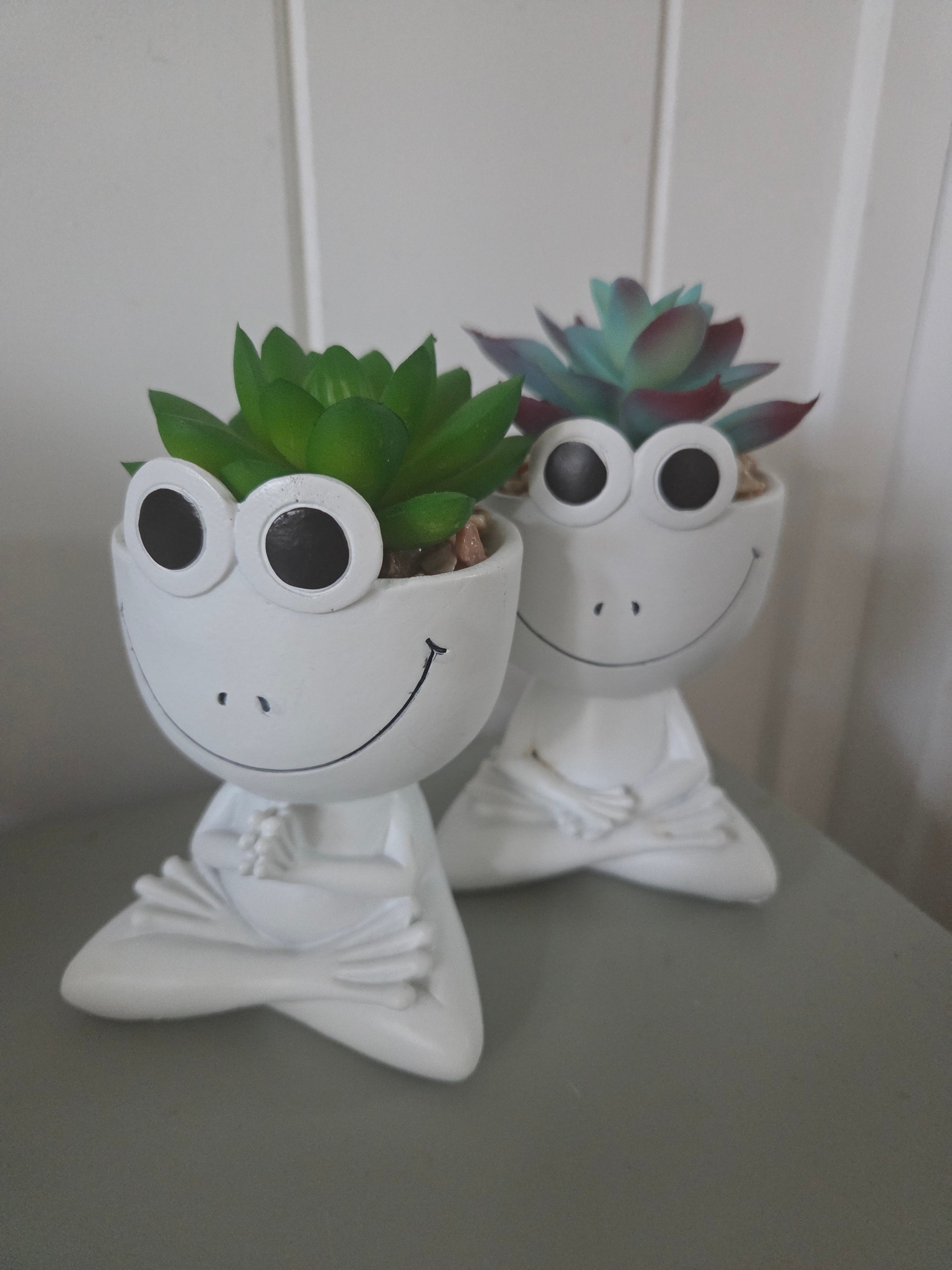 Yoga Frog planty pal - Artificial Plant