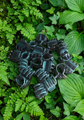 Orchid butterfly clips 18mm 20pack